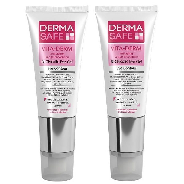 کرم دور چشم درماسیف مدل vita derm حجم 40 میلی لیتر مجموعه 2 عددی